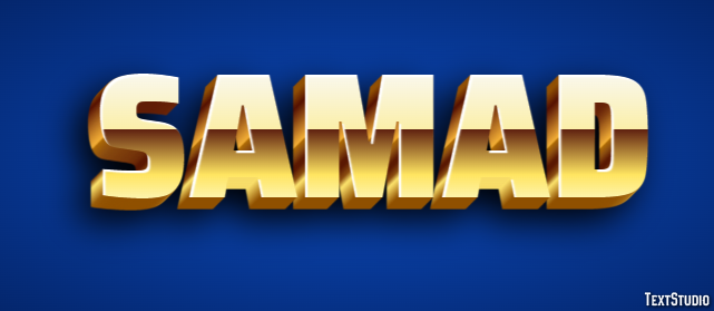 Samad Text Effect