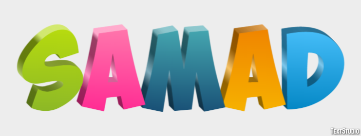 Samad Text Effect