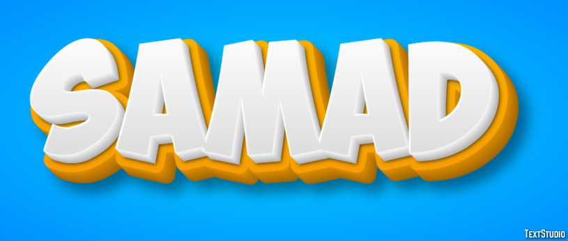 Samad Text Effect
