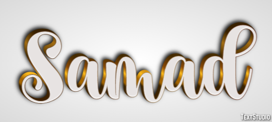 Samad Text Effect