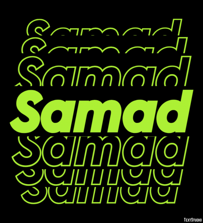 Samad Effetto testo