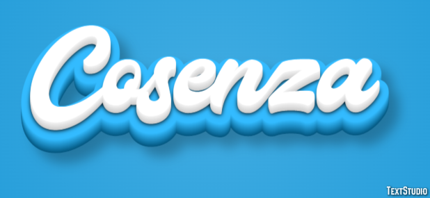 Cosenza Efekt tekstowy