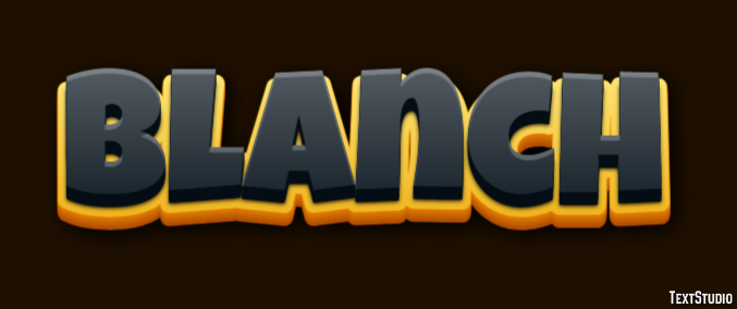 Blanch Tekst Effect