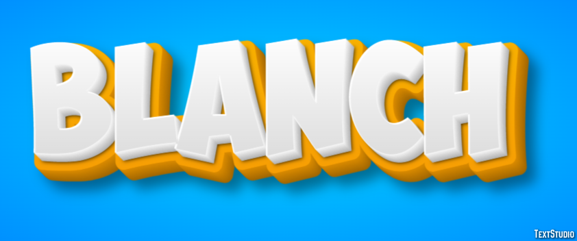 Blanch Efekt tekstowy