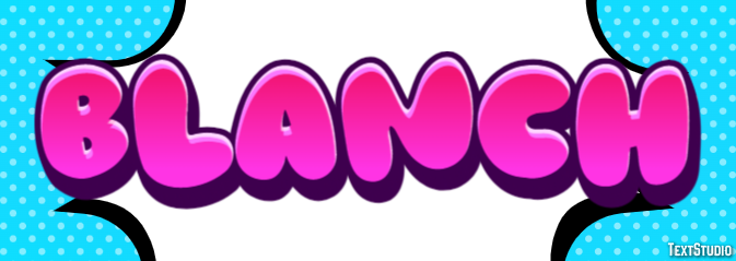 Blanch Text effect