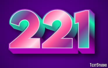221 Text Effect