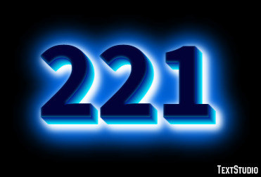 221 Text Effect
