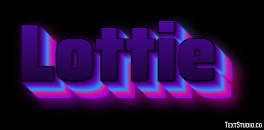 Lottie Texteffekt