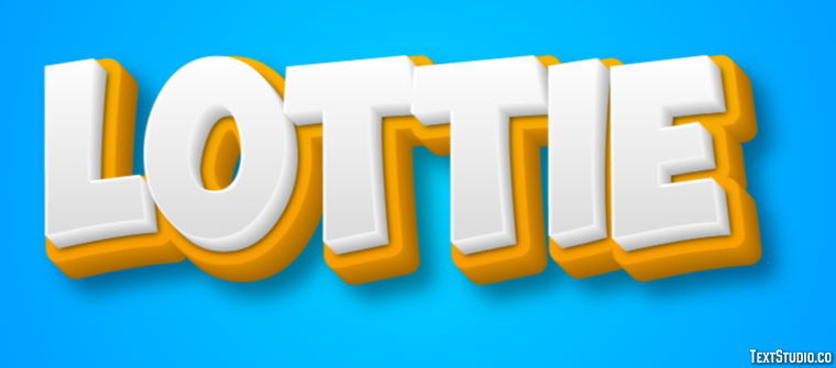 Lottie Metin Efekti