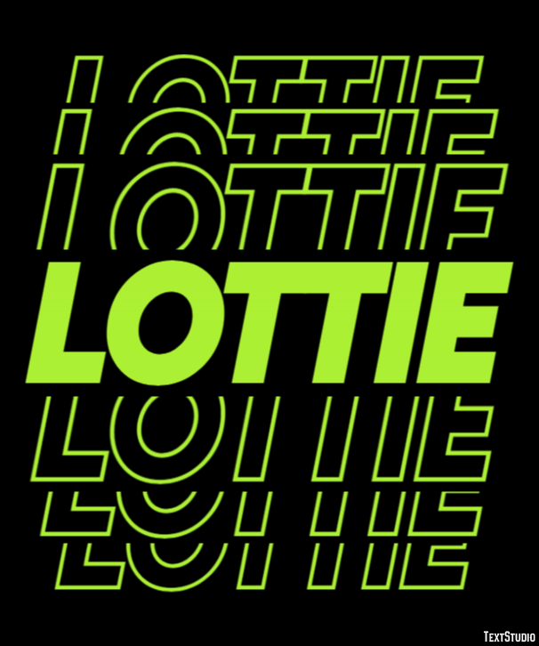 Lottie Texteffekt