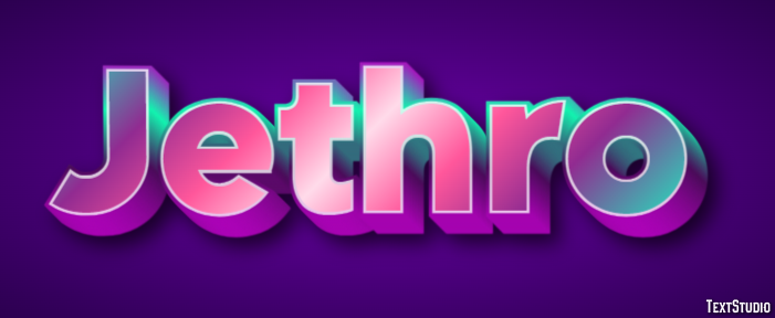 Jethro Текстовый эффект