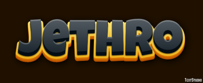 Jethro Текстовый эффект