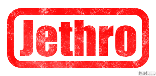 Jethro Текстовый эффект