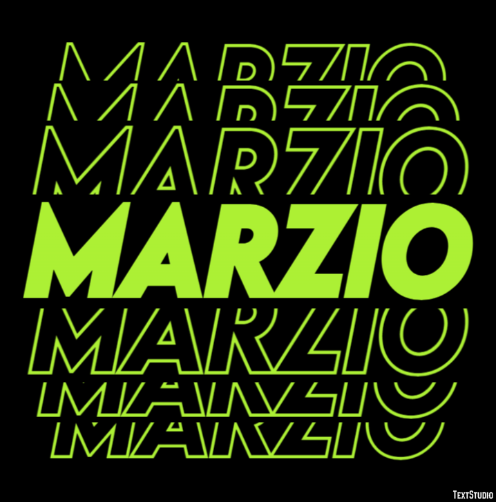 Marzio Effetto testo