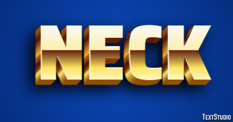 Neck Metin Efekti