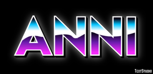 Anni テキスト効果