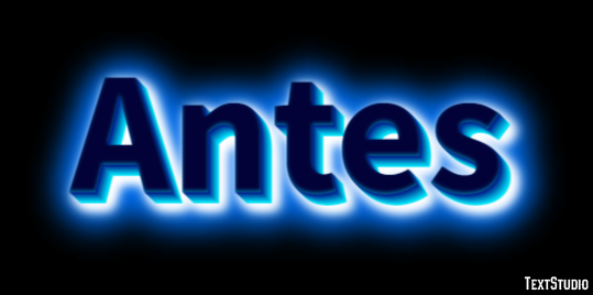 Antes テキスト効果