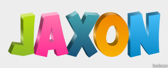 Jaxon Text Effect