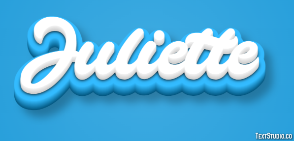 Juliette Efecto de Texto