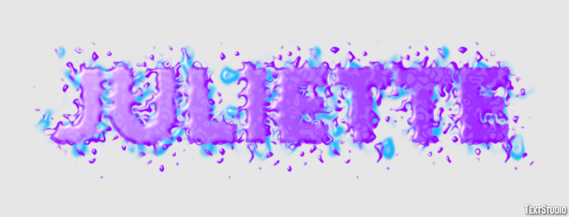 Juliette Efecto de Texto