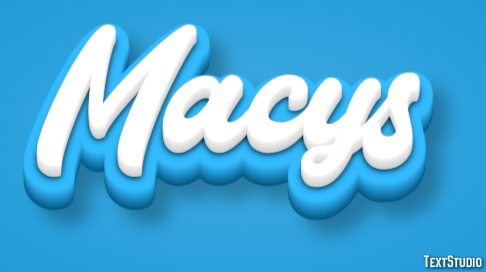 Macys Tekst Effect