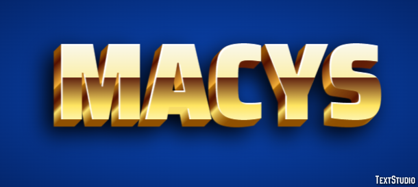 Macys Tekst Effect