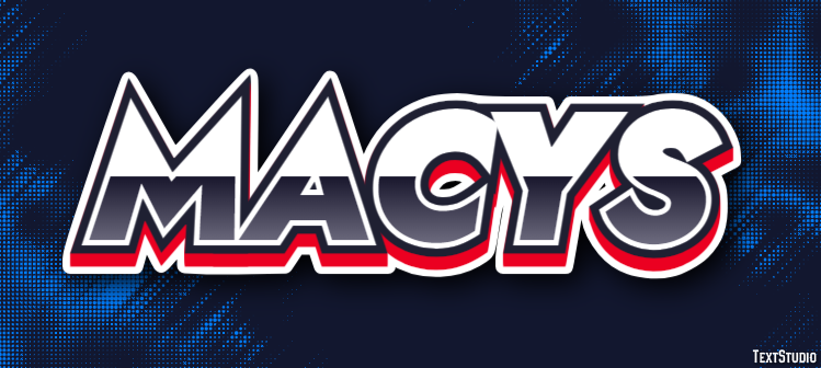 Macys Tekst Effect