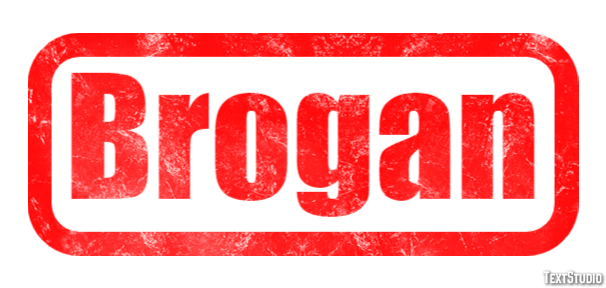 Brogan Text Effect