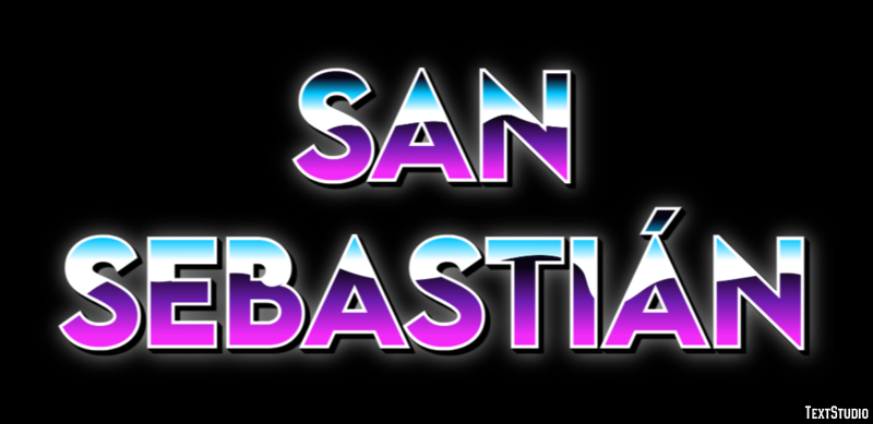 San Sebastián Efekt tekstowy