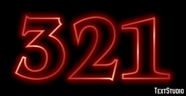321 Text Effect
