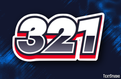 321 Text Effect