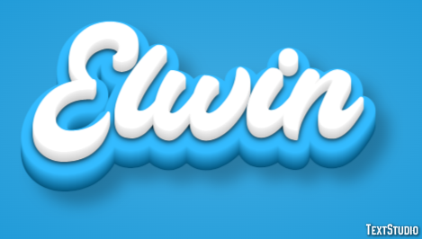 Elwin Text Effect