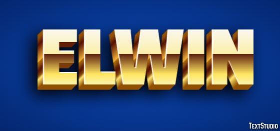 Elwin Text effect