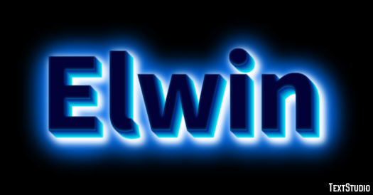 Elwin Text effect