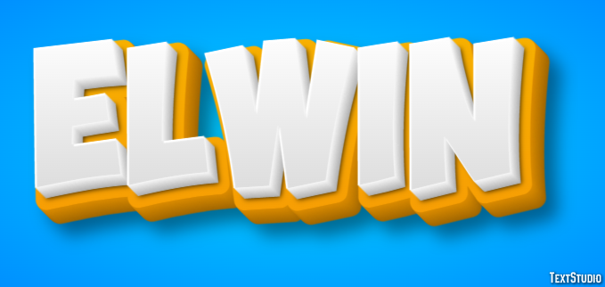 Elwin Text effect