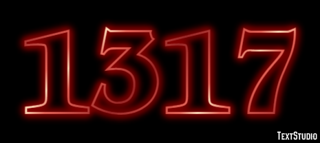 1317 Effetto testo