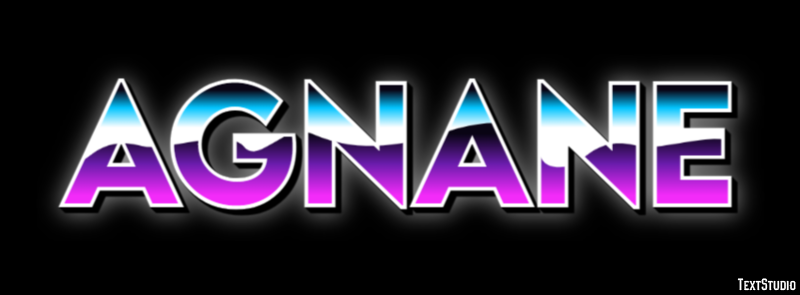 Agnane Text effect