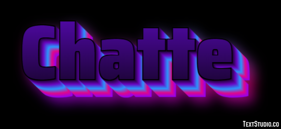 Chatte Effet de Texte