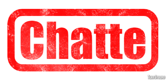 Chatte Effet de texte
