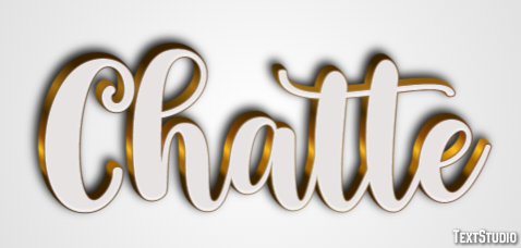 Chatte Texteffekt