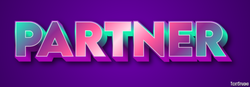 Partner Text Effect