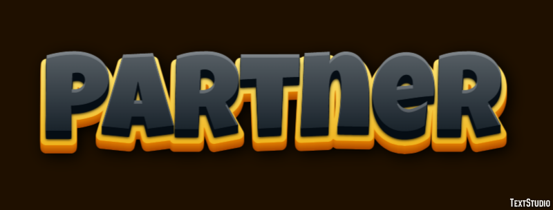 Partner Text Effect
