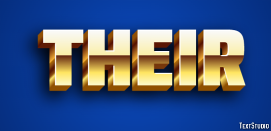 Their Text Effect