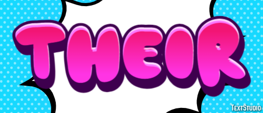 Their Text Effect