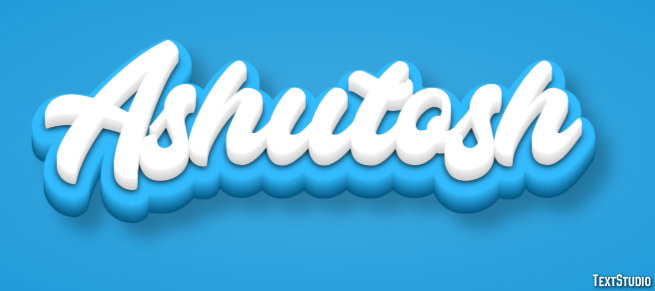 Ashutosh Text Effect