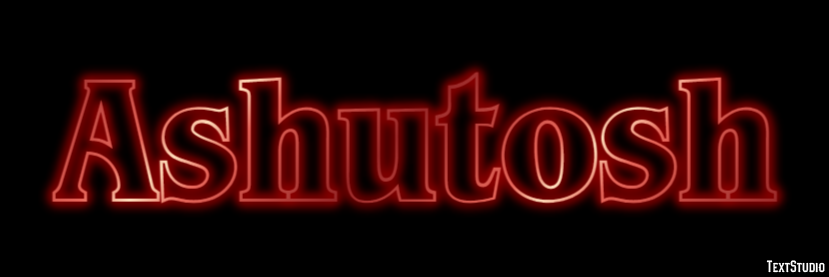 Ashutosh Text Effect