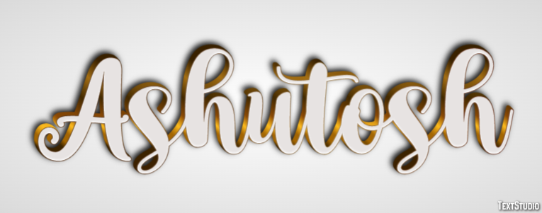 Ashutosh Text Effect