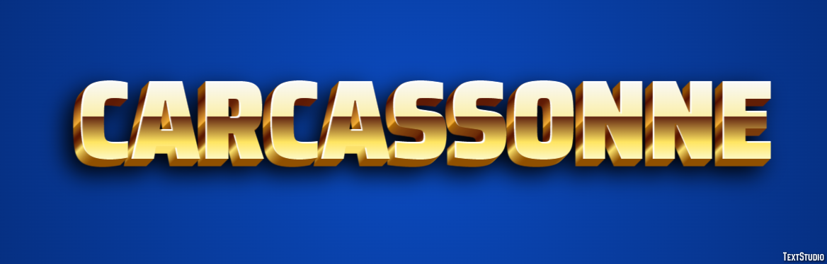 Carcassonne Effet de texte