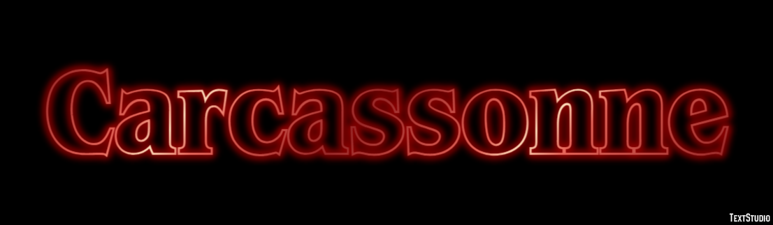 Carcassonne Effet de Texte