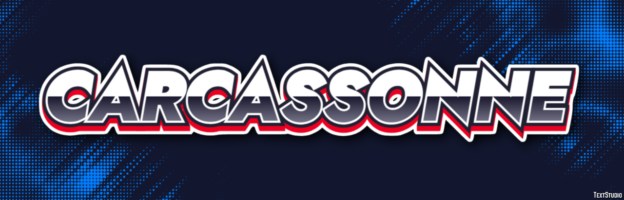 Carcassonne Effet de texte